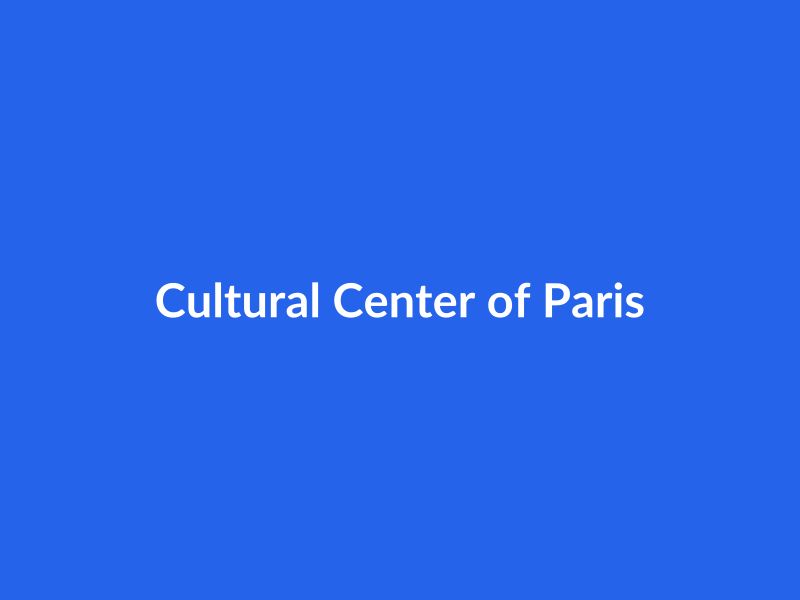 Cultural Center of Paris
