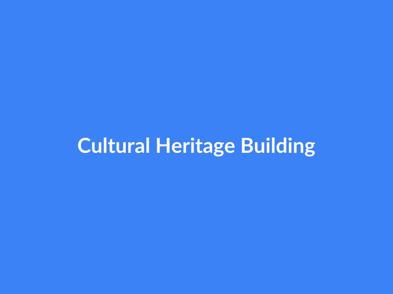 Cultural Heritage Building