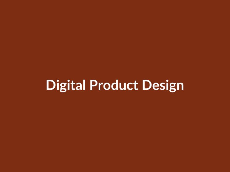 Digital Product Design