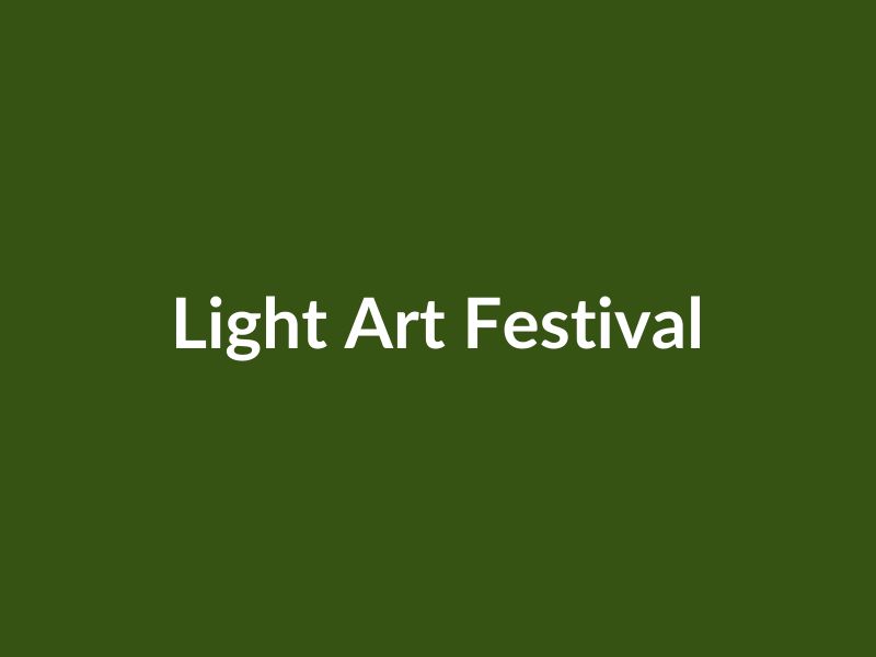 Light Art Festival