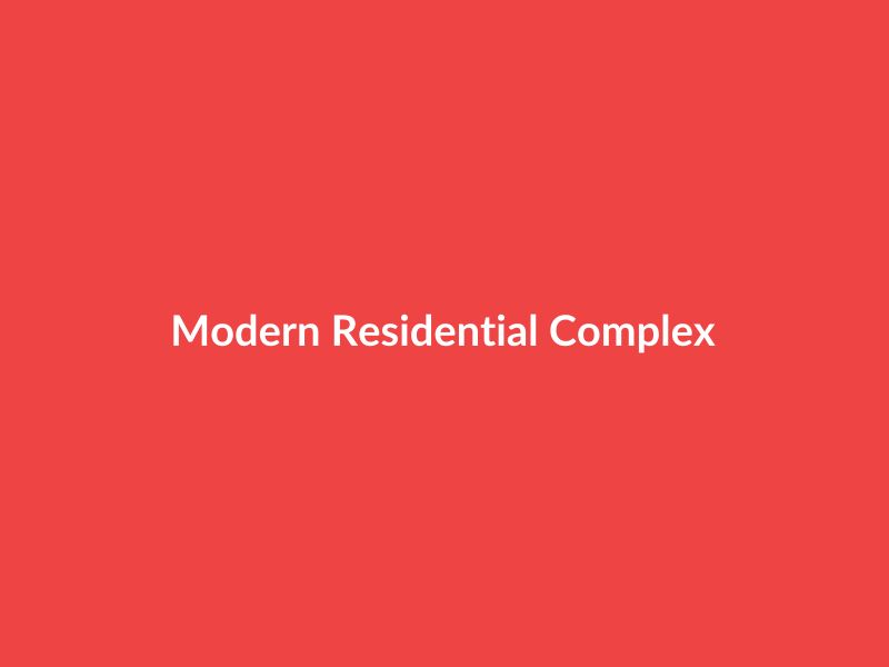 Modern Residential Complex