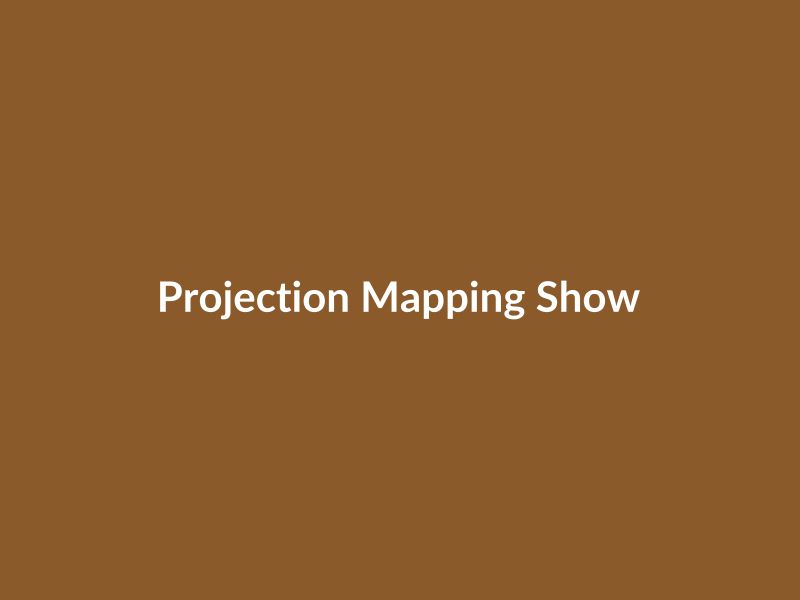 Projection Mapping Show