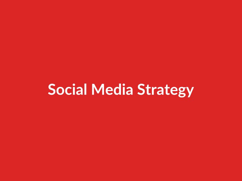 Social Media Strategy
